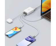 SILVER MONKEY Ładowarka GaN 200W USB-C PD + USB 3.0 QC W SMA156 - 1097691 - zdjęcie 5
